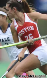 Sofi Laurito opened the scoring in last year's 2-0 win at Holy Cross.