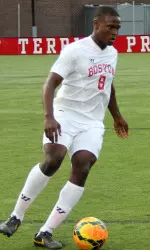 Junior Richie Robinson scored his first goal of the season for the Terriers.