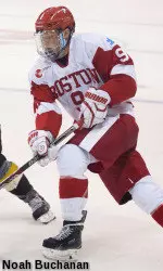 Eichel scored both of his goals in the second period.