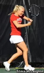 Junior Johanna Hyoty led the Terriers with a Round of 16 appearance.