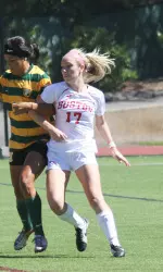 Senior Taylor Krebs scored the game-winner on Senior Day.