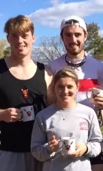 BU's heavyweight four "A" boat finished first at the Princeton 3-Mile Chase