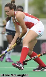 Sophomore Bea Baumberger Altirriba scored her first collegiate goal.