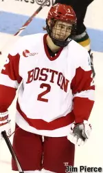 Ahti Oksanen scored four goals on six shots for the Terriers.