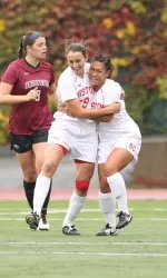 Senior centerback Kai Miller scored her second goal of the season against Bucknell.