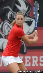 Junior Madison Craft claimed a singles win over Syracuse.