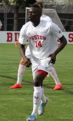 Senior Dominique Badji's late header secured the Terriers' spot in Sunday's Patriot League title game.
