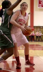 Mollie McKendrick led the team with 19 points against Northeastern on Friday.