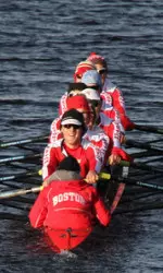 The Terriers concluded their fall season at the Foot of the Charles on a cold Saturday