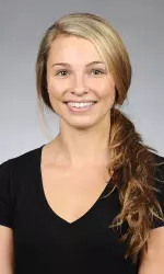 Senior Alexsa Savage helped BU win a pair of relays and scored points in eight total events.