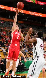 Junior John Papale is one of two Terriers averaging double figures at 10.7 ppg.