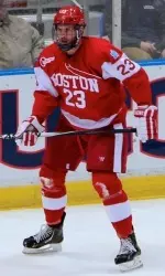 Redshirt junior J.D. Carrabino will make his Agganis debut on Saturday.