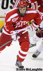 Freshman Robbie Baillargeon tallied a goal and two assists.