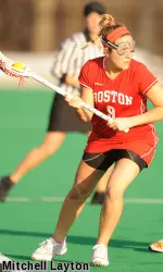 Senior Christie Hart led BU with five ground balls.