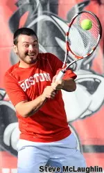 Sophomore Stefan Lemire rallied from a set down to defeat No. 24 Harvard's Kevin Lam at No. 3 singles.