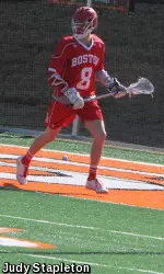 Freshman Pat Myers scored the program's first goal on Saturday at Mercer.