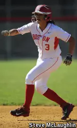 Freshman Moriah Connolly recorded BU's lone hit to finish the three-day tournament with a .462 batting average.