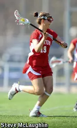 Senior Becca Church scored a career-high three goals.
