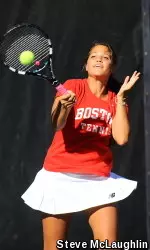 Senior Leonie-Charlotte Athanasiadis was victorious in both singles and doubles.