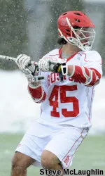 Freshman Ryan Johnston extended his point streak to five games with a pair of goals.