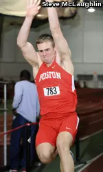 Senior Samuel Arsenault had a personal-best mark of 6.96 meters to win the long jump.