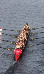 The Terriers V8 boat finished second in the women's lightweight grand final at the Knecht Cup on Sunday