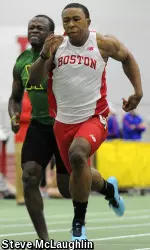 Freshman Justin Flynn has won back-to-back Patriot League Male Rookie of the Week awards.
