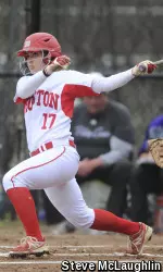 Junior Mandy Fernandez led BU with a combined four hits in the two wins