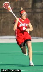 Senior tri-captain Christie Hart was named to the All-Patriot League First Team.