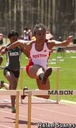Senior Nikko Brady posted a season-best time of 13.84 seconds in the 100m hurdles.