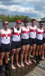 BU's third varsity eight boat won a bronze medal in the 3V grand final