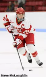 Marie-Philip Poulin will captain the Terriers in the program's 10th season.