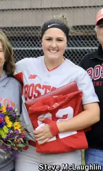 Senior Chelsea Kehr received her first All-Academic Team award.