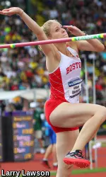 Barwise set three school records in 2014, including a mark of 1.89 meters in the high jump.