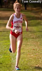 2013 individual champion Rosa Moriello is one of four All-League harriers who will help BU defend its team title in 2014.