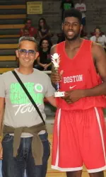 Junior Justin Alston was named the game's MVP with 14 points and five rebounds.