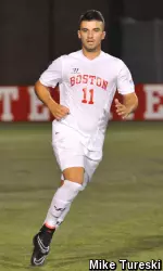 Sophomore Felix De Bona headed in his first goal of the season and third of his career.