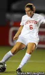 Senior Jamie Turchi became the fourth different Terrier to score a game-winning goal this season with her 89th-minute strike.