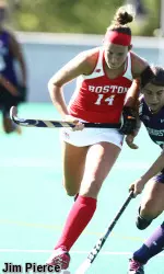 Sophomore Amanda Cassera scored her second goal of the season.