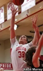 Sophomore forward Meghan Green