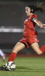 Jenna Fisher tallied three points against Lafayette.