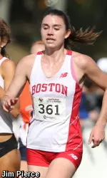 Senior Shelby Stableford led the Terriers with a 25th-place finish.