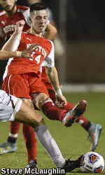 Sophomore Anthony Viteri led BU with four shot attempts.