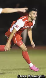 Junior Felix De Bona tallied his fifth goal of the season, a personal best, in the 82nd minute.