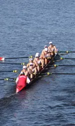 Women's rowing continued its fall season at the Princeton 3-Mile Chase on Sunday