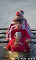 Men's rowing competed in the Princeton 3-Mile Chase on Sunday