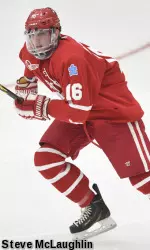 John MacLeod scored his first collegiate goal in last season's win at Providence.