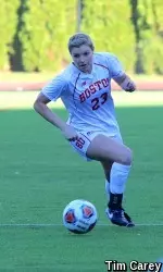 McKenzie Hollenbaugh helped BU to an OT win in the NCAA 1st Round