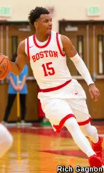 Sophomore Cheddi Mosely (13.5 ppg) is one of four Terriers to be averaging double figures.