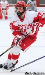 Junior Maddie Elia scored her 10th goal of the season against Maine on Nov. 14.